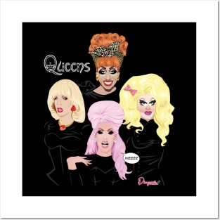 Queens from Drag Race Posters and Art